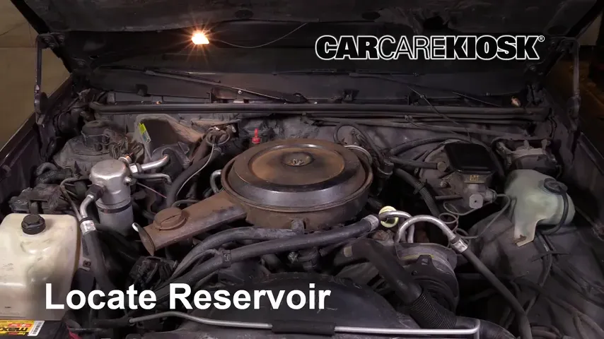 1987 Chevrolet El Camino 5.0L V8 Windshield Washer Fluid